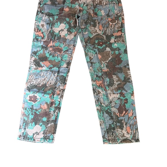 Anthropologie Pilcro The Wanderer Mid Rise Relaxed-Leg Women's Multi Trousers 28 - Picture 6 of 14